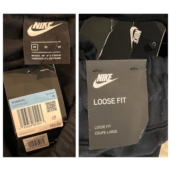 NWT Nike NSW Sportswear Jersey Cotton Loose Fit Pants (M) - Picture 7 of 7